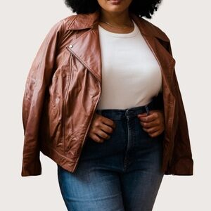 Maha Whiskey Leather Jacket from Able Clothing